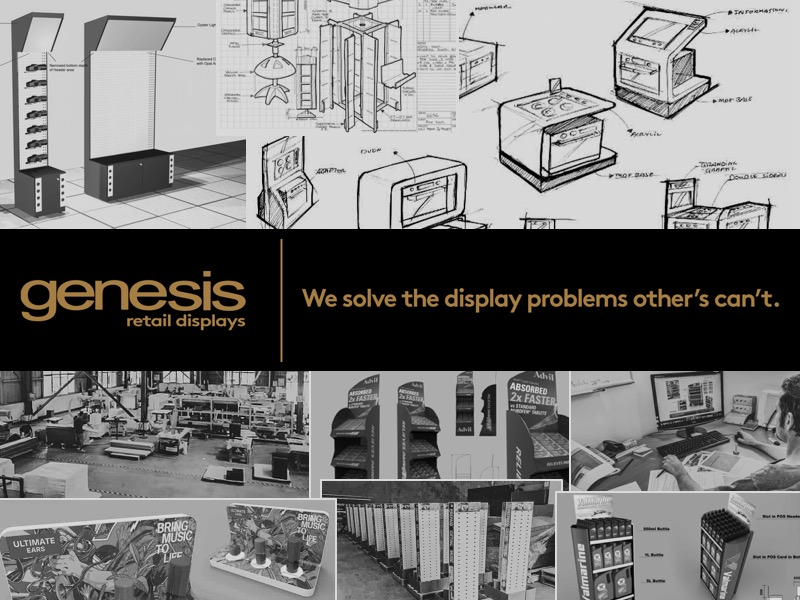 Genesis Retail Displays  Custom Design Product Displays