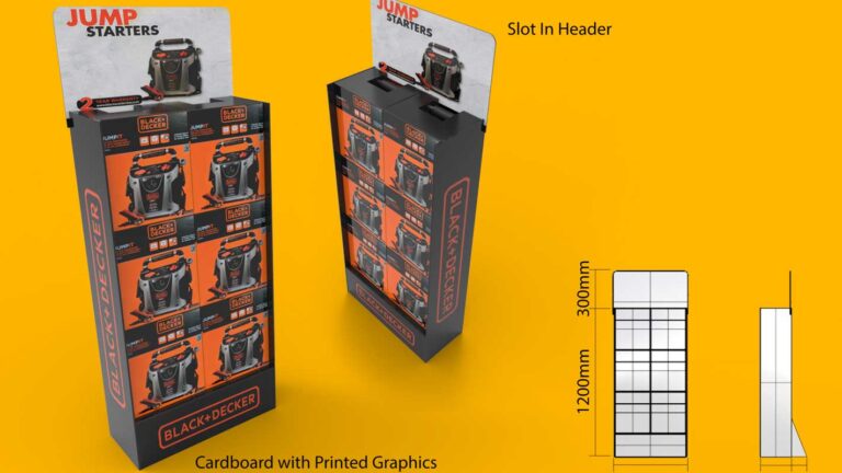 Amazing Custom Design Cardboard Point of Sale Displays